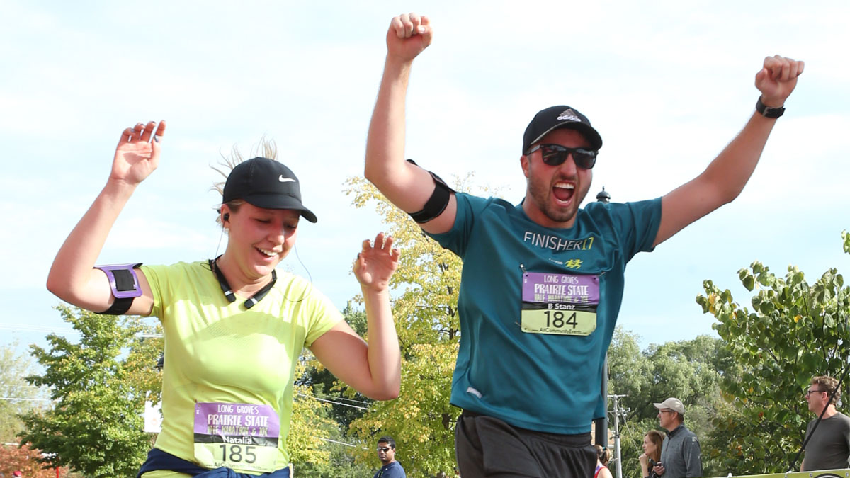 Prairie State Half Marathon, 10K and Oktoberfest 5K in Historic Downtown Long Grove